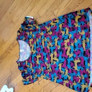 Lularoe classic t Sz Small dachshund